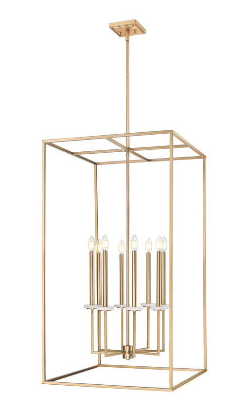 Z-Lite - 6100-44MGLD - Eight Light Chandelier - Gaultier - Modern Gold