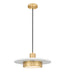 Z-Lite - 829P16-MW-MGLD-LED - LED Pendant - Ludo - Matte White + Modern Gold