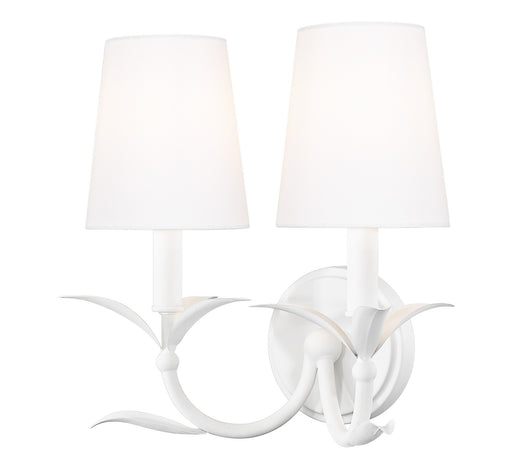 Z-Lite - 830-2S-TXWH - Two Light Wall Sconce - Aslin - Textured White