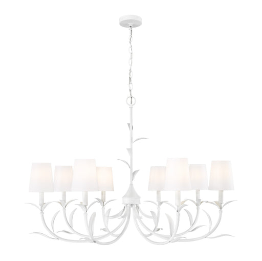 Z-Lite - 830-42TXWH - Eight Light Chandelier - Aslin - Textured White