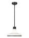 Z-Lite - 831P12-MB - One Light Pendant - Reznor - Matte Black