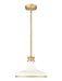 Z-Lite - 831P12-MGLD - One Light Pendant - Reznor - Modern Gold