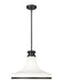 Z-Lite - 831P18-MB - One Light Pendant - Reznor - Matte Black