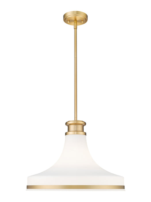 Z-Lite - 831P18-MGLD - One Light Pendant - Reznor - Modern Gold