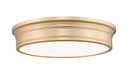 Z-Lite - 7702F20-MGLD-LED - LED Flush Mount - Bentley - Modern Gold