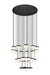 Z-Lite - 827P6-27R-MB-LED - LED Chandelier - Renaud - Matte Black