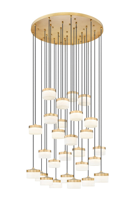 Z-Lite - 827P6-27R-MGLD-LED - LED Chandelier - Renaud - Modern Gold