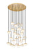 Z-Lite - 827P6-27R-MGLD-LED - LED Chandelier - Renaud - Modern Gold