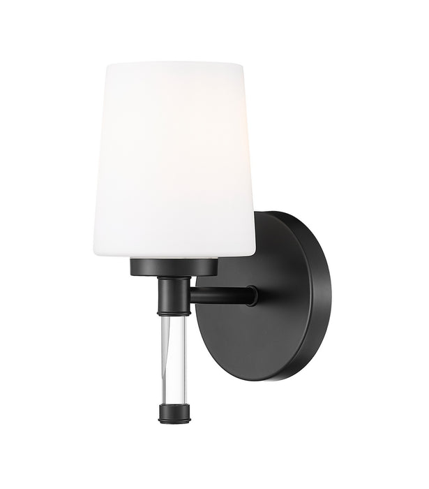 Z-Lite - 7700-1V-MB - One Light Vanity - Henri - Matte Black