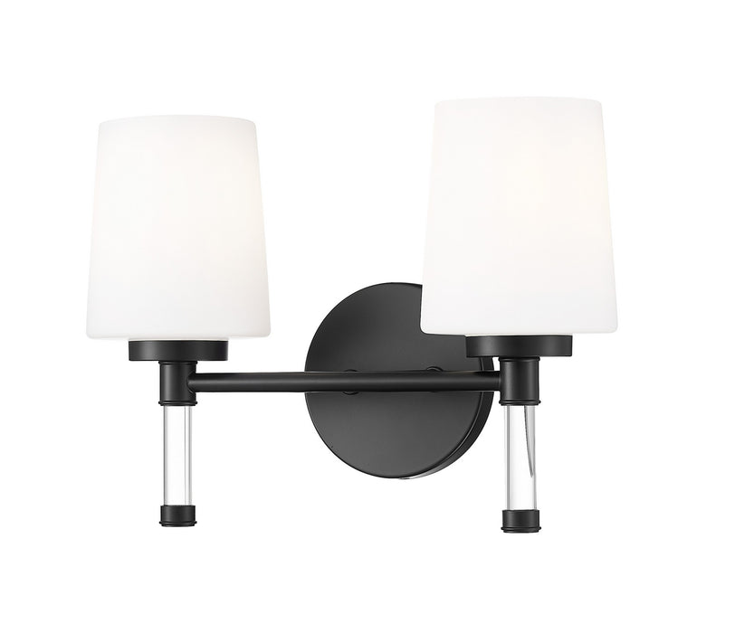 Z-Lite - 7700-2V-MB - Two Light Vanity - Henri - Matte Black