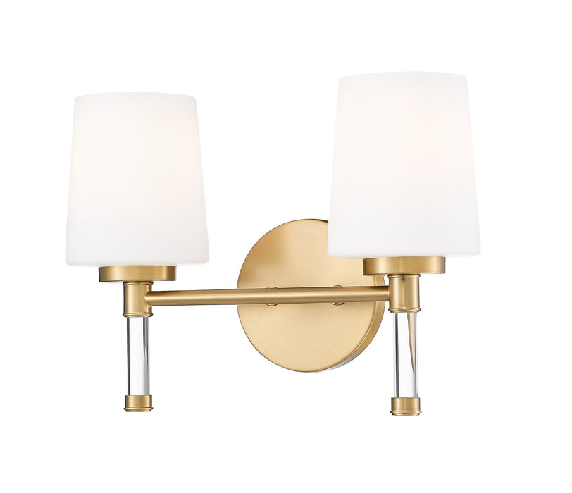 Z-Lite - 7700-2V-MGLD - Two Light Vanity - Henri - Modern Gold