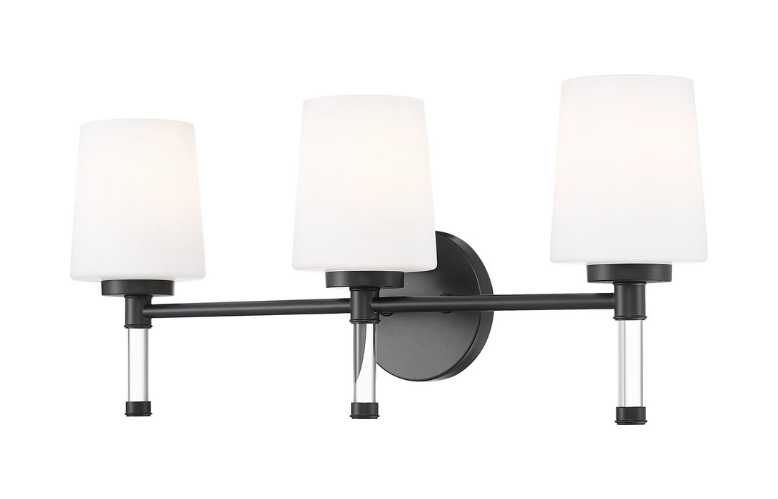 Z-Lite - 7700-3V-MB - Three Light Vanity - Henri - Matte Black