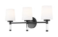Z-Lite - 7700-3V-MB - Three Light Vanity - Henri - Matte Black