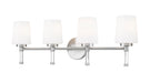 Z-Lite - 7700-4V-BN - Four Light Vanity - Henri - Brushed Nickel