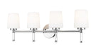 Z-Lite - 7700-4V-CH - Four Light Vanity - Henri - Chrome
