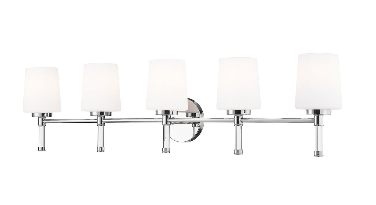 Z-Lite - 7700-5V-CH - Five Light Vanity - Henri - Chrome