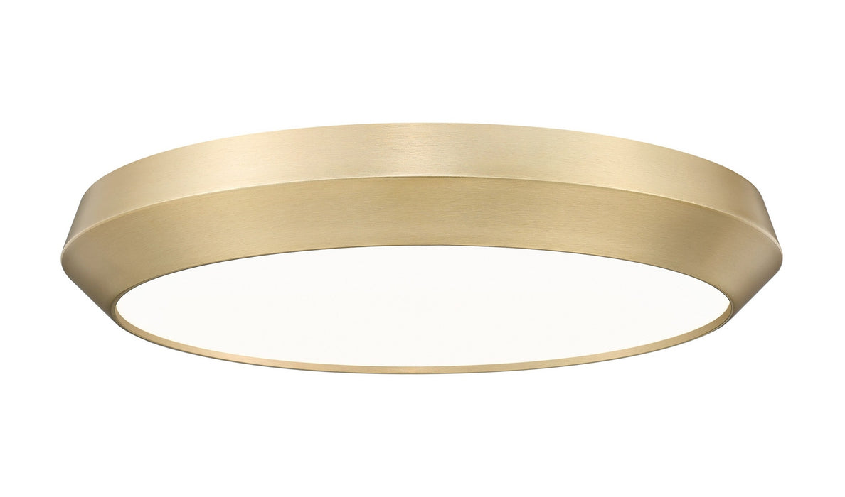 Z-Lite - 7701F20-MGLD-LED - LED Flush Mount - Quasars - Modern Gold