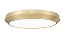 Z-Lite - 7701F20-MGLD-LED - LED Flush Mount - Quasars - Modern Gold