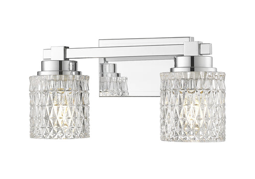 Z-Lite - 6101-2V-CH - Two Light Vanity - Jacqueline - Chrome