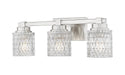 Z-Lite - 6101-3V-BN - Three Light Vanity - Jacqueline - Brushed Nickel