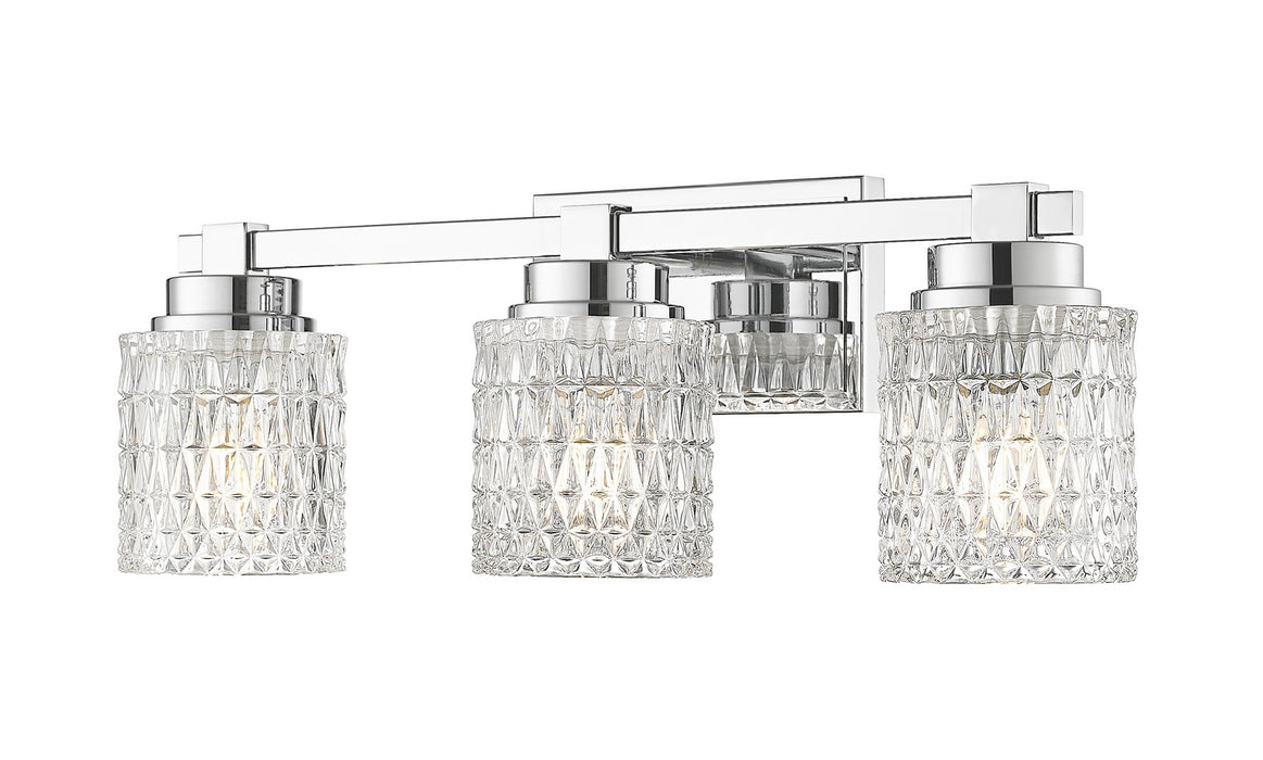 Z-Lite - 6101-3V-CH - Three Light Vanity - Jacqueline - Chrome