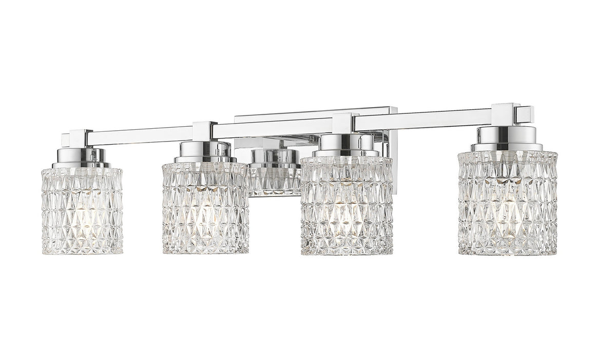 Z-Lite - 6101-4V-CH - Four Light Vanity - Jacqueline - Chrome