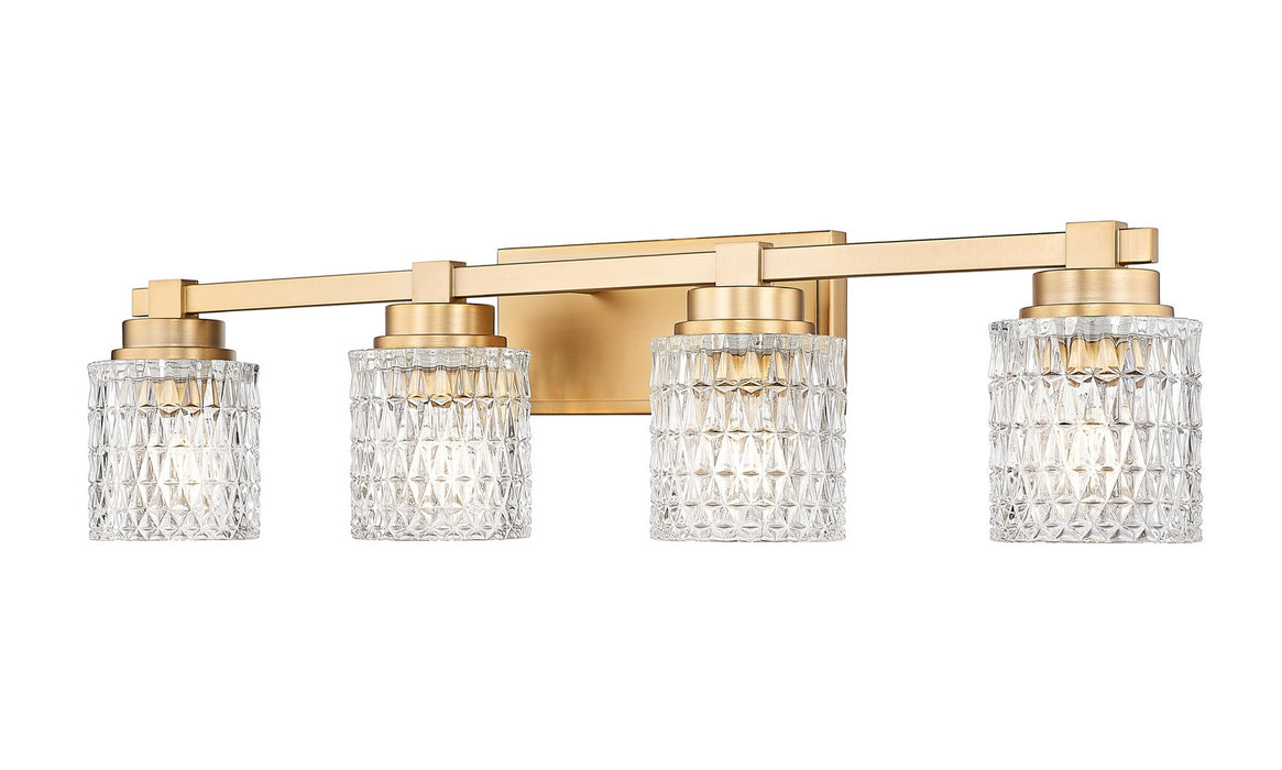 Z-Lite - 6101-4V-MGLD - Four Light Vanity - Jacqueline - Modern Gold