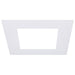 Satco - S13551 - 6-Inch Flat Goof Ring for Commercial Downlights - Matte White