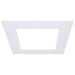 Satco - S13553 - 10-Inch Flat Goof Ring for Commercial Downlights - Matte White