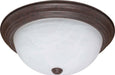 Nuvo Lighting - 60-207 - Three Light Flush Mount - Flush Mounts Old Bronze - Old Bronze