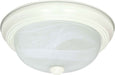 Nuvo Lighting - 60-223 - Three Light Flush Mount - Flush Mounts Textured White - Textured White