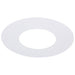 Satco - S13540 - 4-Inch Flat Goof Ring for Commercial Downlights - Matte White