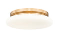Z-Lite - 1025F12-MGLD-LED - LED Flush Mount - Soleil - Modern Gold