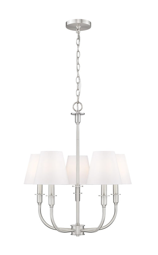 Z-Lite - 3049-18C-BN - Five Light Chandelier - Tova - Brushed Nickel
