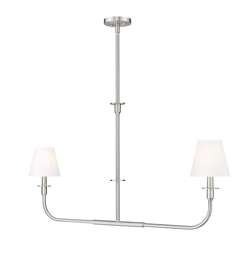 Z-Lite - 3049-42L-BN - Two Light Linear Chandelier - Tova - Brushed Nickel