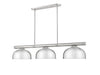 Z-Lite - 3050-3BN-D13BN - Three Light Billiard - Vanguard - Brushed Nickel