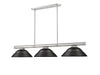 Z-Lite - 3050-3BN-SMB - Three Light Billiard - Vanguard - Brushed Nickel
