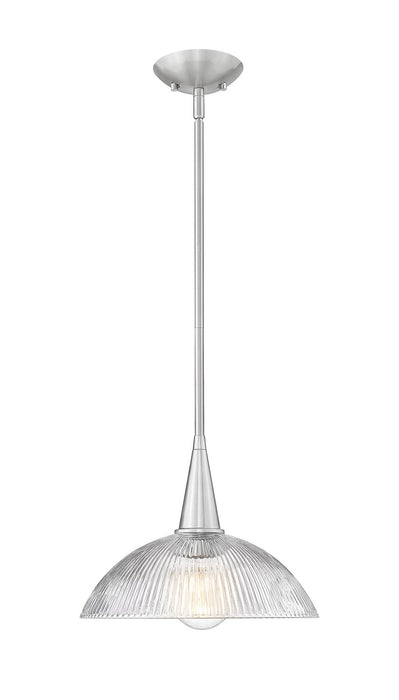 Z-Lite - 3051P12-BN - One Light Pendant - Lunelle - Brushed Nickel