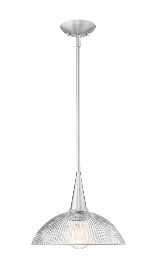 Z-Lite - 3051P12-BN - One Light Pendant - Lunelle - Brushed Nickel