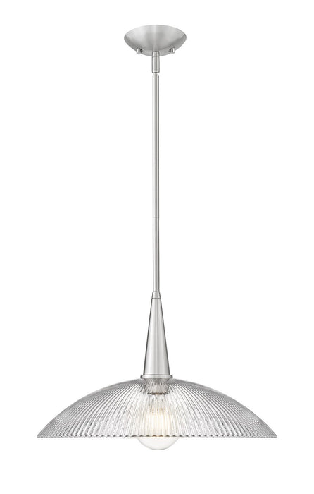Z-Lite - 3051P18-BN - One Light Pendant - Lunelle - Brushed Nickel