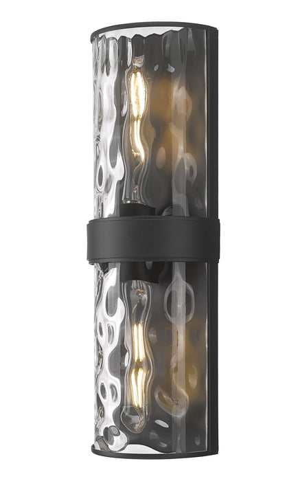 Z-Lite - 3053-2SL-MB - Two Light Wall Sconce - Meridian - Matte Black