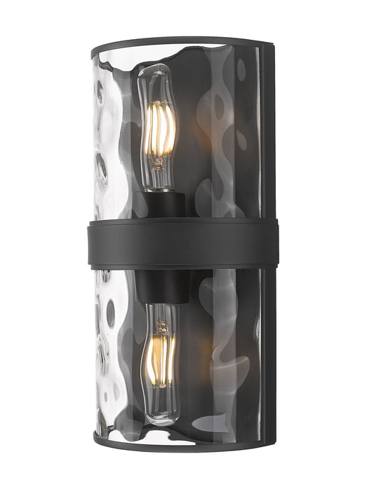 Z-Lite - 3053-2SS-MB - Two Light Wall Sconce - Meridian - Matte Black
