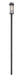 Z-Lite - 5031PHBR-5009P120-BK - Two Light Outdoor Post Mount - Fortis - Sand Black