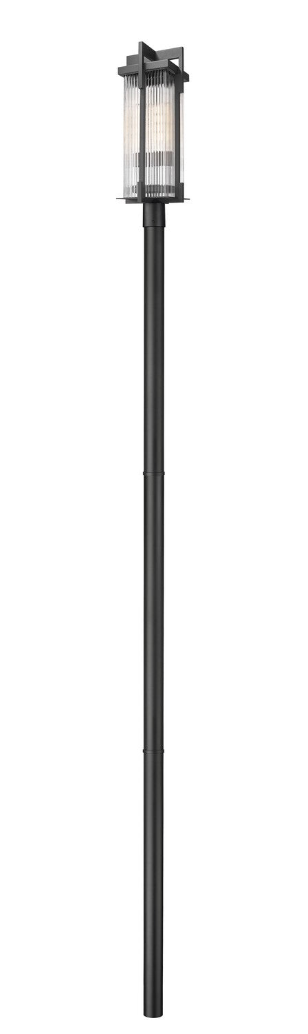 Z-Lite - 5031PHBR-5009P120-BK - Two Light Outdoor Post Mount - Fortis - Sand Black