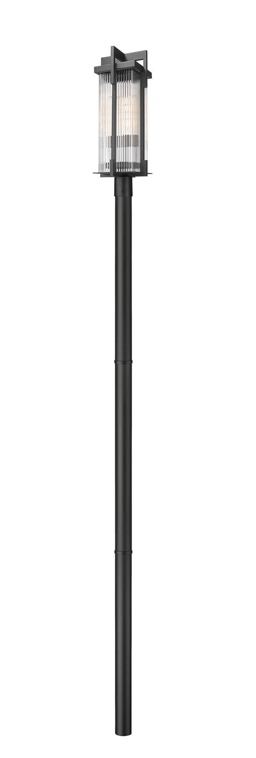 Z-Lite - 5031PHBR-5009P96-BK - Two Light Outdoor Post Mount - Fortis - Sand Black