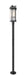 Z-Lite - 5031PHBR-5012P-BK - Two Light Outdoor Post Mount - Fortis - Sand Black