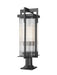 Z-Lite - 5031PHBR-533PM-BK - Two Light Outdoor Pier Mount - Fortis - Sand Black
