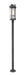 Z-Lite - 5031PHBR-567P-BK - Two Light Outdoor Post Mount - Fortis - Sand Black