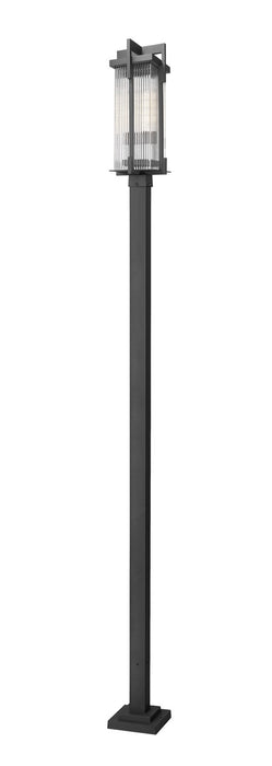 Z-Lite - 5031PHBS-536P-BK - Two Light Outdoor Post Mount - Fortis - Sand Black