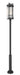 Z-Lite - 5031PHXLR-5010P-BK - Three Light Outdoor Post Mount - Fortis - Sand Black